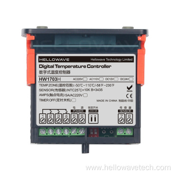 HW-1703H Temperature Controller for Heating Cooling